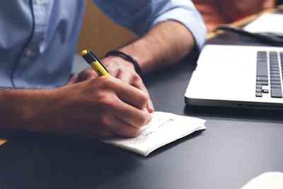 Writing table